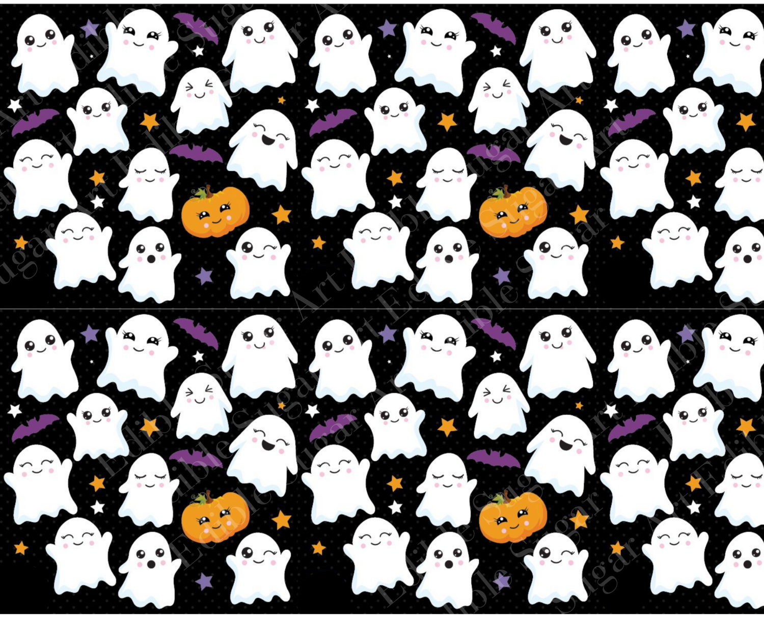 Halloween cake topper Print sheets spider print,  spider cake topepr, ghost cake topper, ghost cupcake toppers