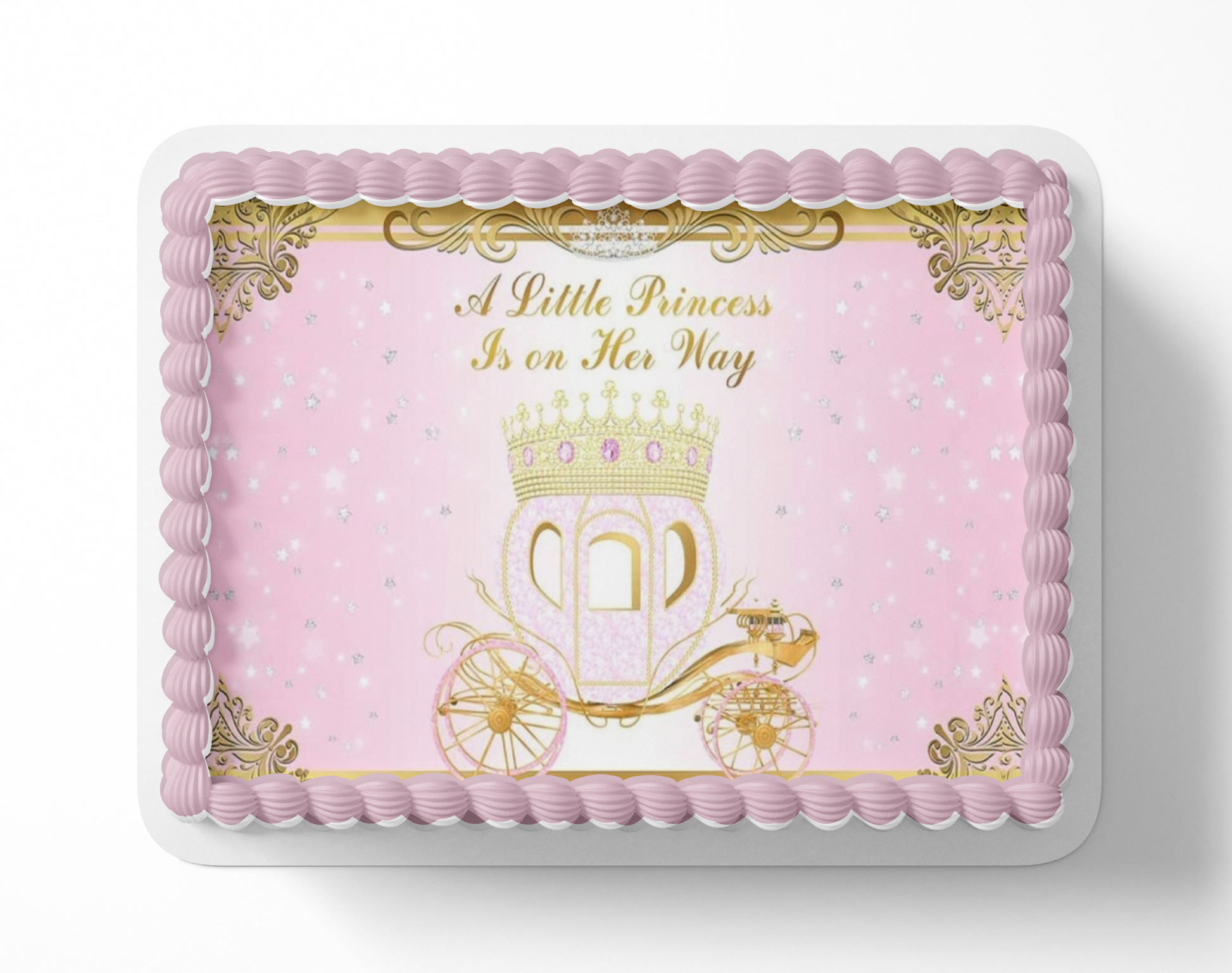 Princess Baby Shower Cake Topper