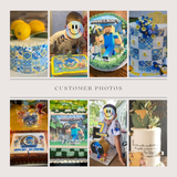 Photo on Cake Custom Photo Cake Topper 