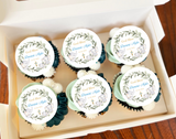 Baptism Cupcakes toppers