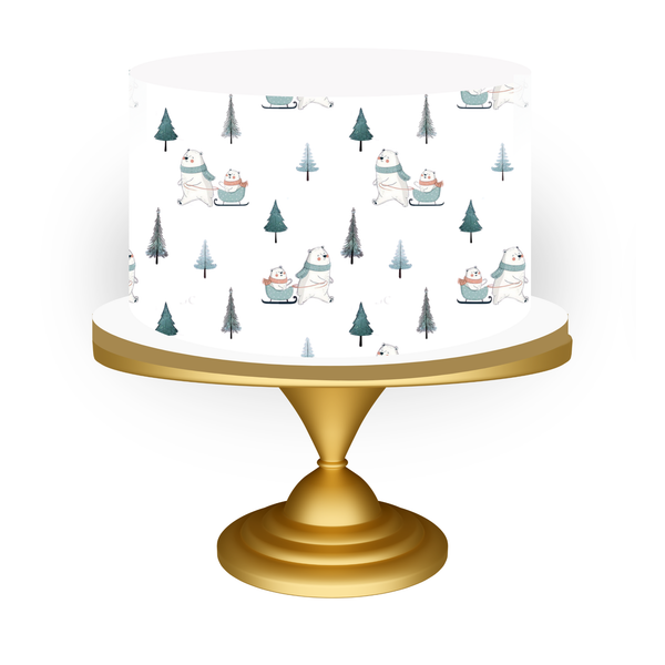 Polar Bear Baby Polar Bear cake decorations