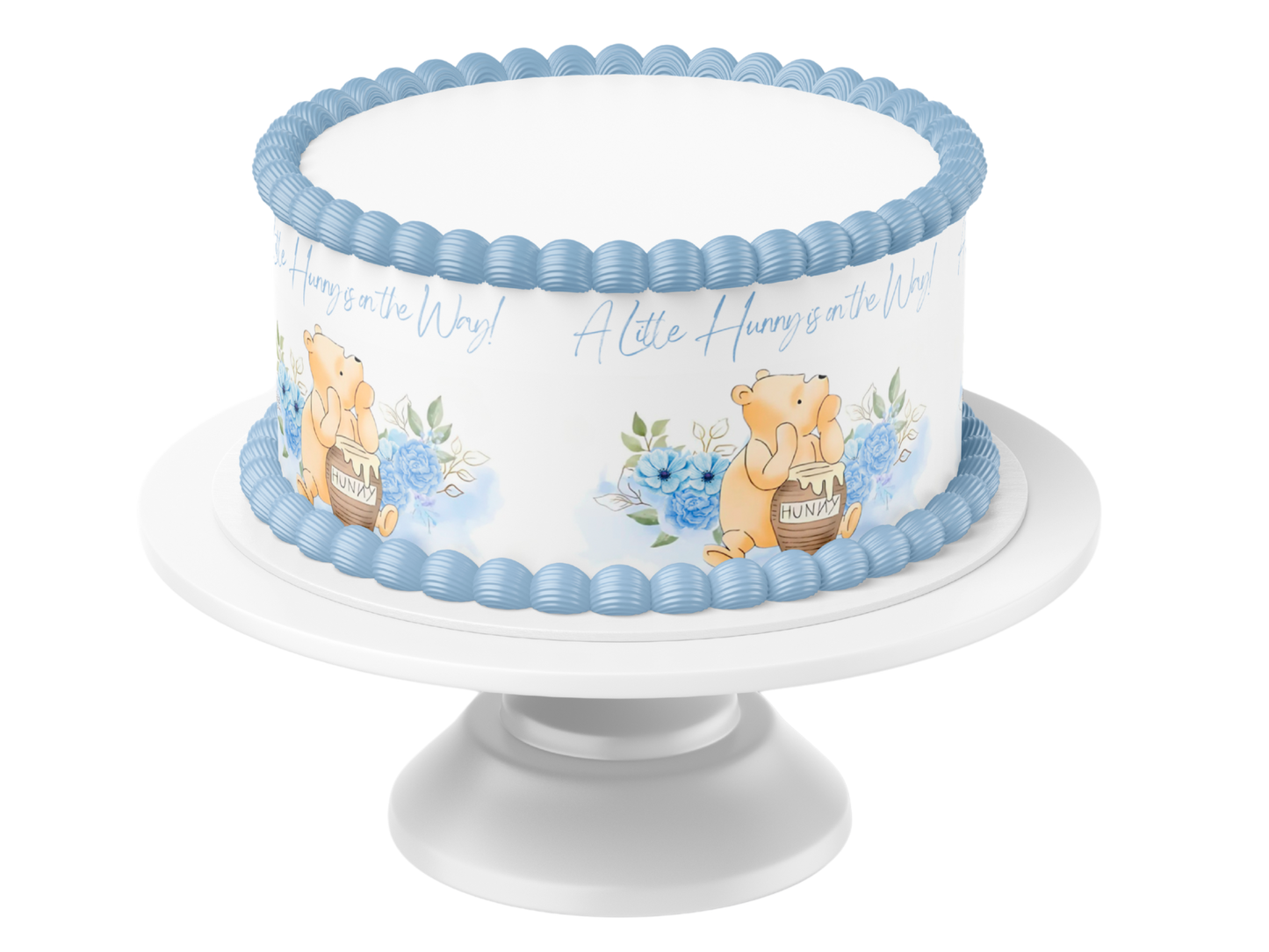 Pooh Bear Cake Wrap