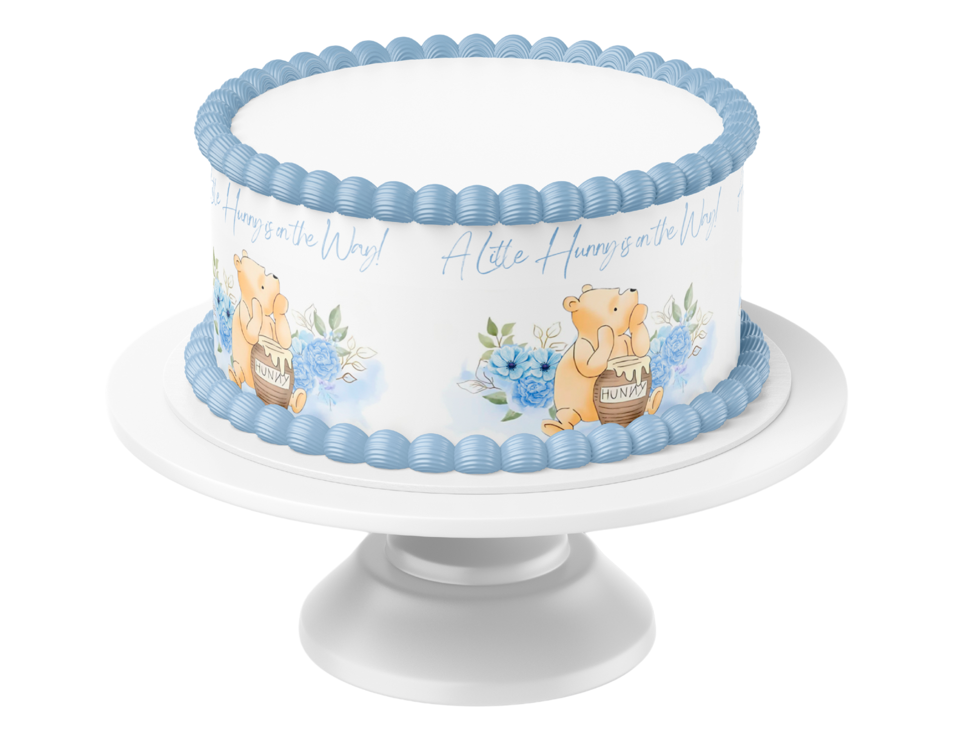 Pooh Bear Cake Wrap