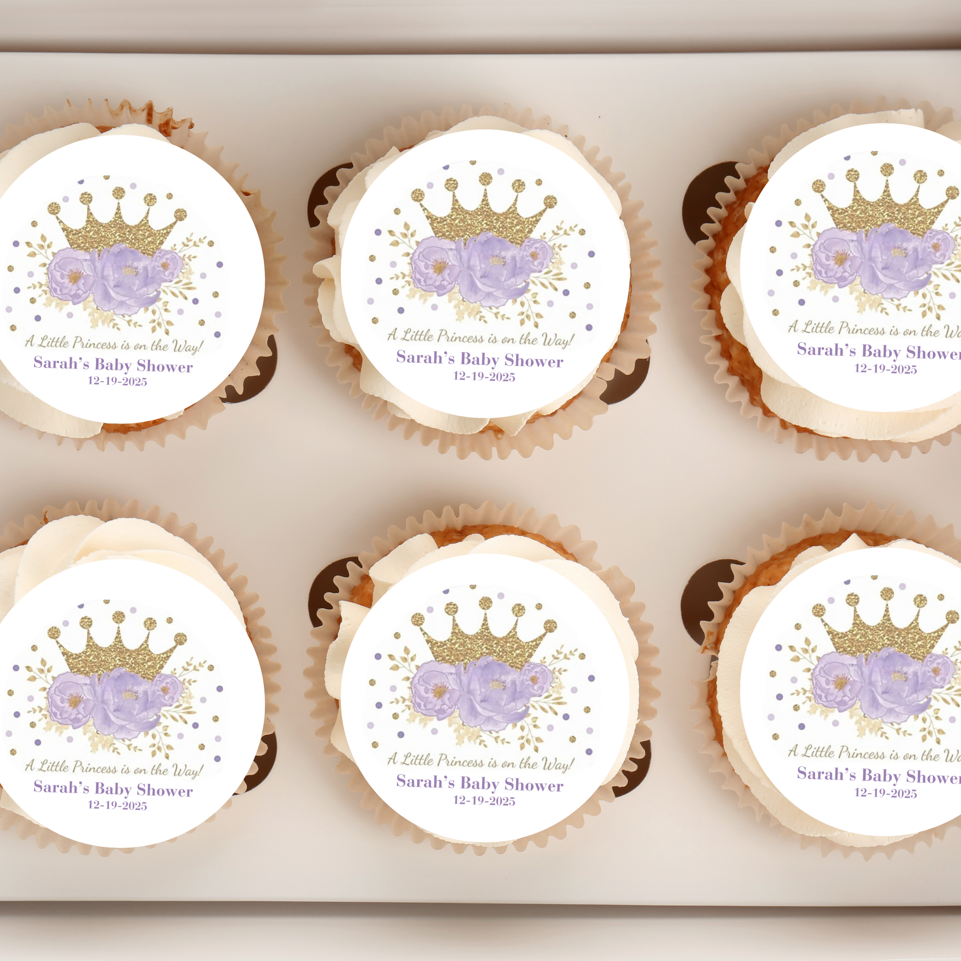 Princess Cupcake Topper,