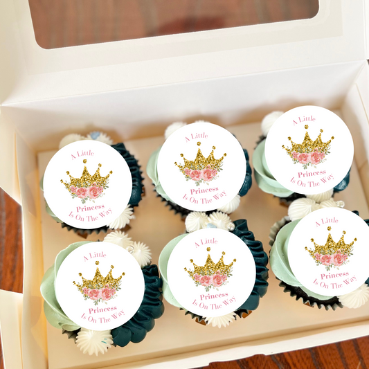 Princess Cupcake Topper,
