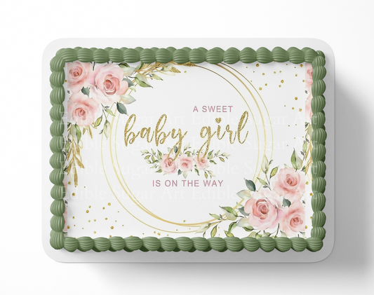A Sweet Baby Girl Is On The Way