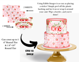Sweet One Strawberry Cake Wrap