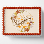 Thanksgiving Cake Topper, Thanksgiving Cupcake Toppers, Thanksgiving Dessert Decorations, Fall Cake topper, Fall Cupcake Toppers