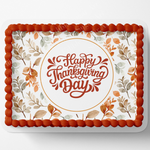 Thanksgiving Cake Topper, Thanksgiving Cupcake Toppers, Thanksgiving Dessert Decorations, Fall Cake topper, Fall Cupcake Toppers