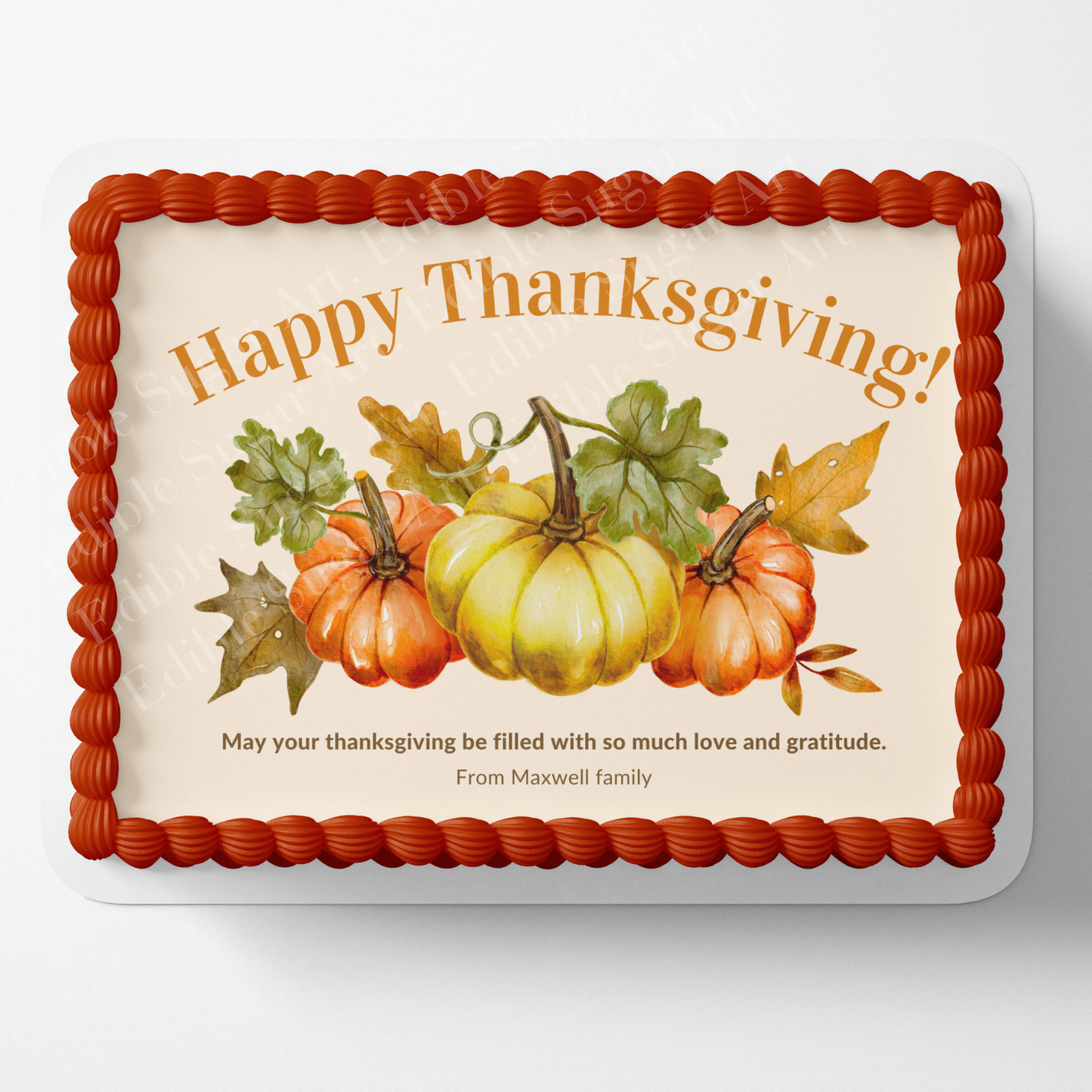 Thanksgiving Cake Topper, Thanksgiving Cupcake Toppers, Thanksgiving Dessert Decorations, Fall Cake topper, Fall Cupcake Toppers