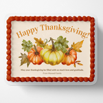 Thanksgiving Cake Topper, Thanksgiving Cupcake Toppers, Thanksgiving Dessert Decorations, Fall Cake topper, Fall Cupcake Toppers