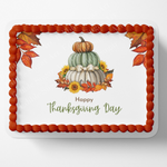 Thanksgiving Cake Topper, Thanksgiving Cupcake Toppers, Thanksgiving Dessert Decorations, Fall Cake topper, Fall Cupcake Toppers