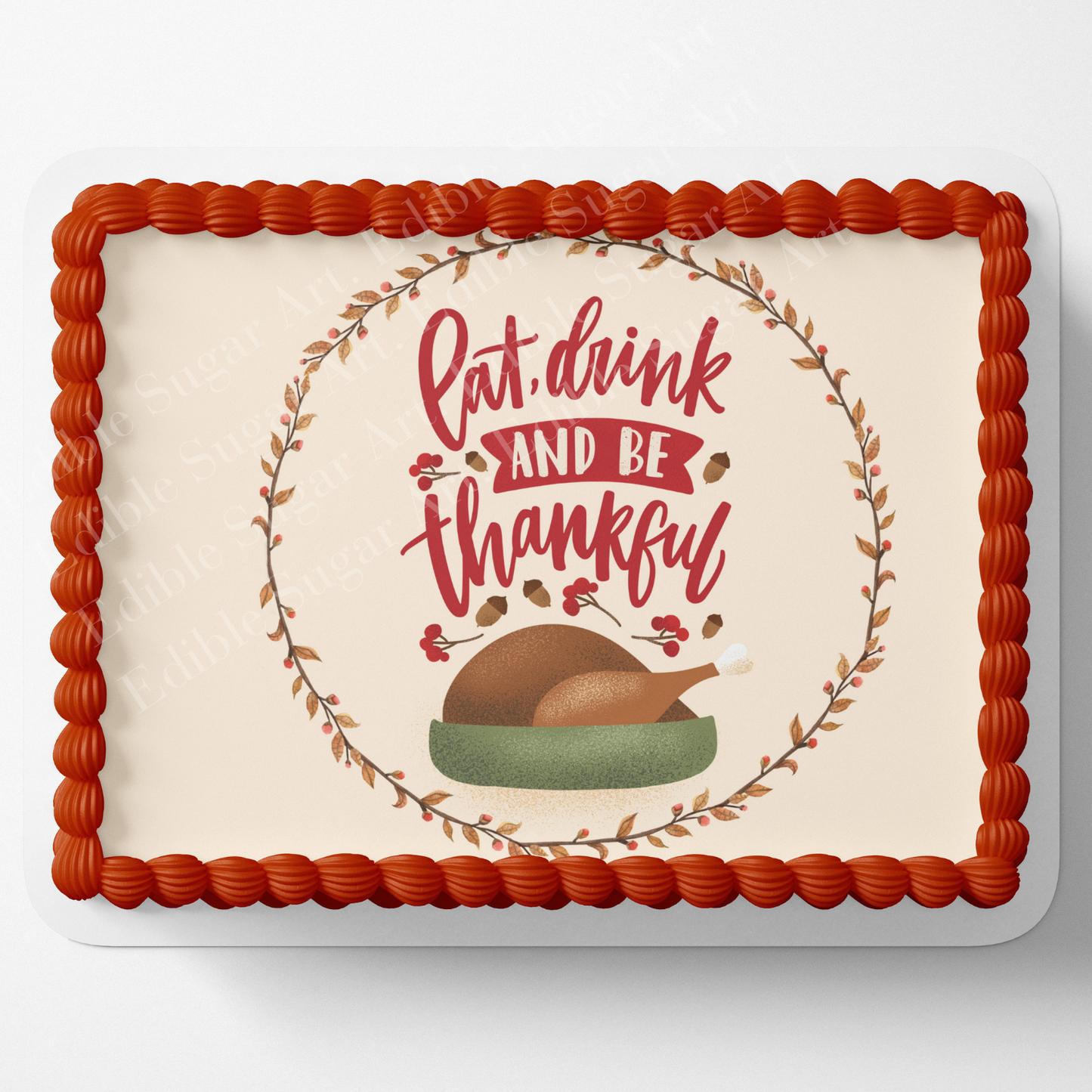 Thanksgiving Cake Topper, Thanksgiving Cupcake Toppers, Thanksgiving Dessert Decorations, Fall Cake topper, Fall Cupcake Toppers