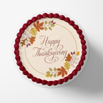 Thanksgiving cake topper, 