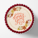 Thanksgiving cake topper, 