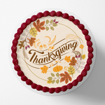 Thanksgiving cake topper, 