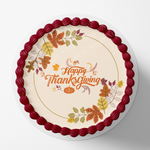 Thanksgiving cake topper, 