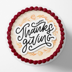 Thanksgiving cake topper, 