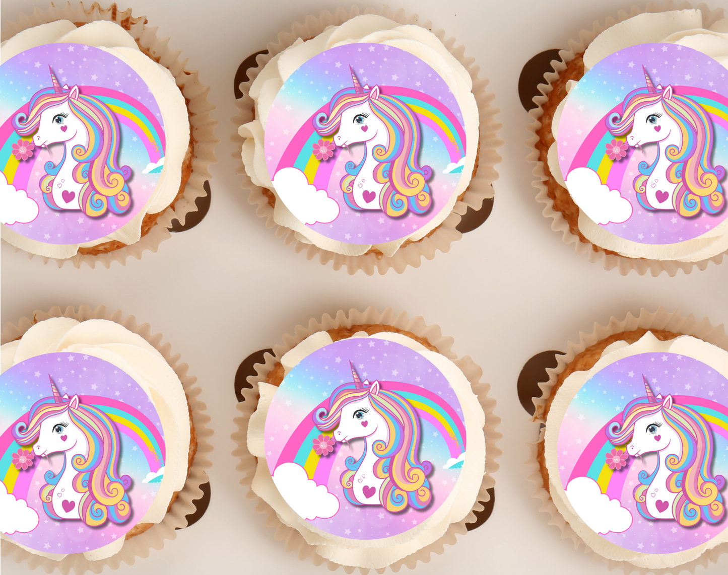 Unicorn Birthday Party Cupcake Toppers, Unicorn Birthday, Unicorn Party, Unicorn Decorations