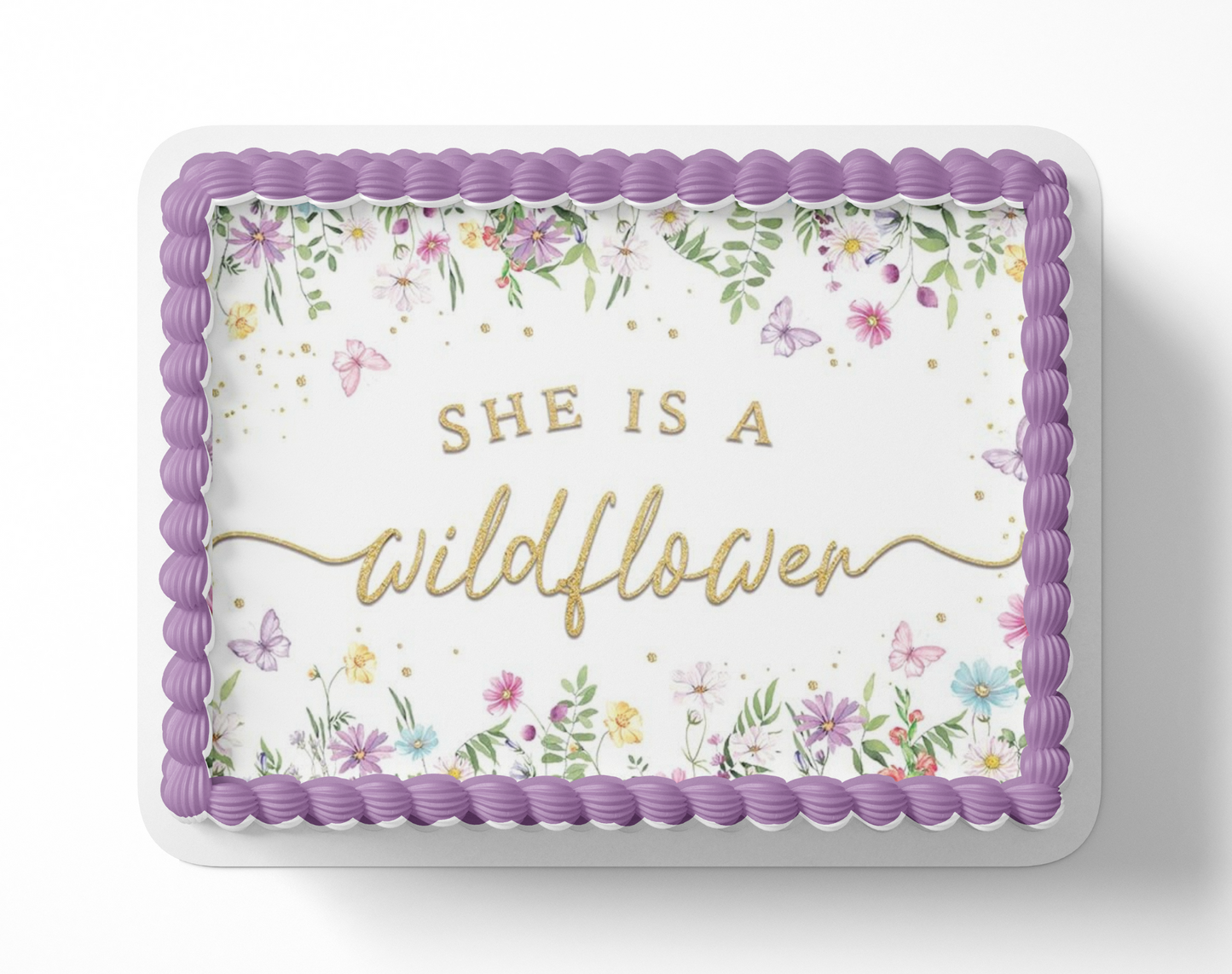 Wildflower baby Shower