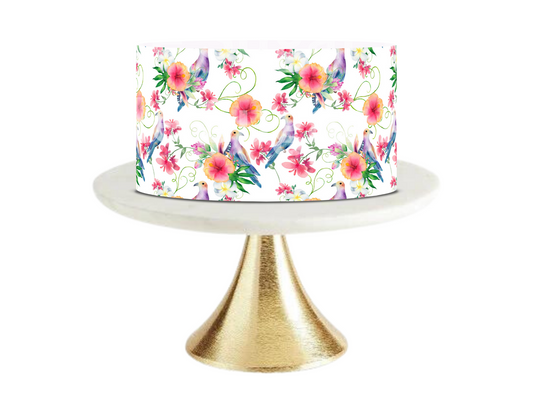 Spring Bridal Shower, Spring Baby Shower, Cake Topper, Floral Cake Topper, Spring Flowers, Summer Cake Topper