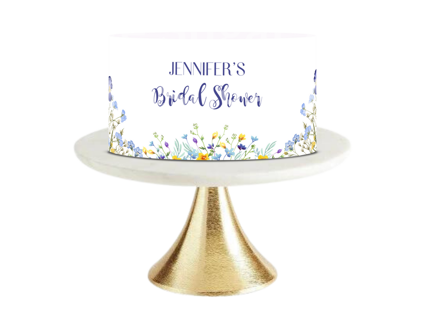 Spring Bridal Shower, Spring Baby Shower, Cake Topper, Floral Cake Topper, Spring Flowers, Summer Cake Topper