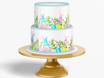 easter cake topper, eacter cake decorations