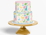 easter cake topper, easter cake decorations