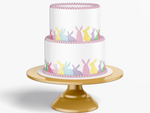 easter cake topper, easter cake decorations