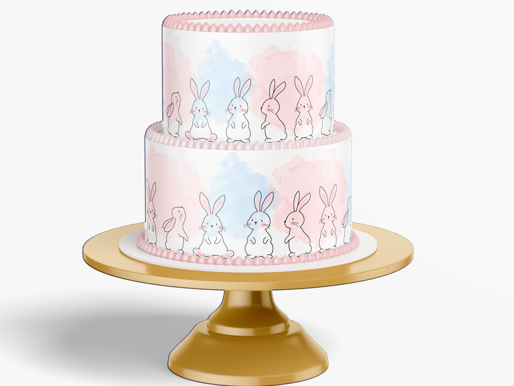 easter cake topper, easter cake decorations, Bunny cake topper