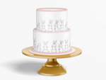 easter cake topper, easter cake decorations bunny cake topepr