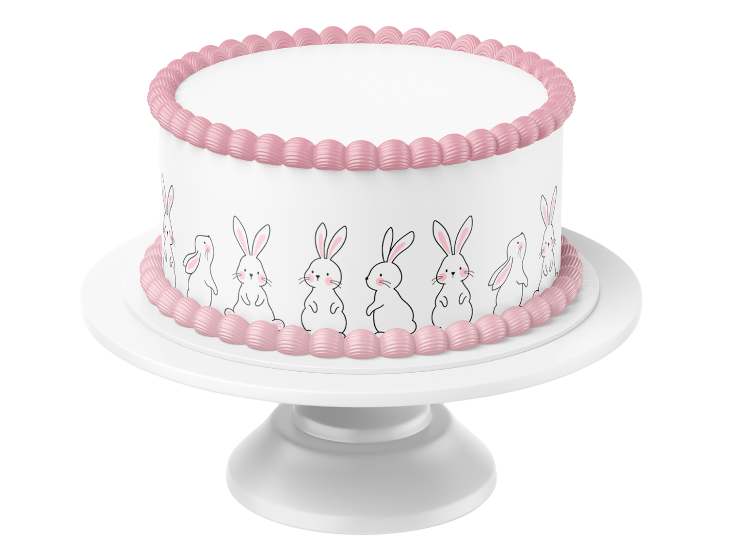 easter cake topper, easter cake decorations bunny cake topper