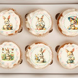 easter cupcake topper, easter cupcake decorations chocolate covered Oreos