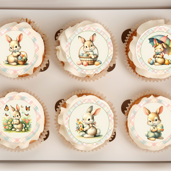 easter cupcake topper, easter cupcake decorations chocolate covered Oreos