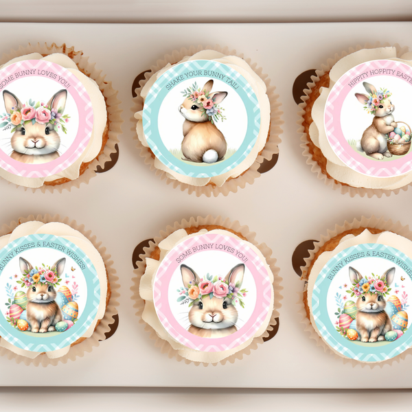 easter cupcake topper, easter cupcake decorations chocolate covered Oreos