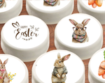 easter cupcake topper, easter cupcake decorations chocolate covered Oreos
