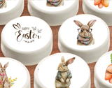easter cupcake topper, easter cupcake decorations chocolate covered Oreos