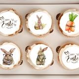 easter cupcake topper, easter cupcake decorations chocolate covered Oreos