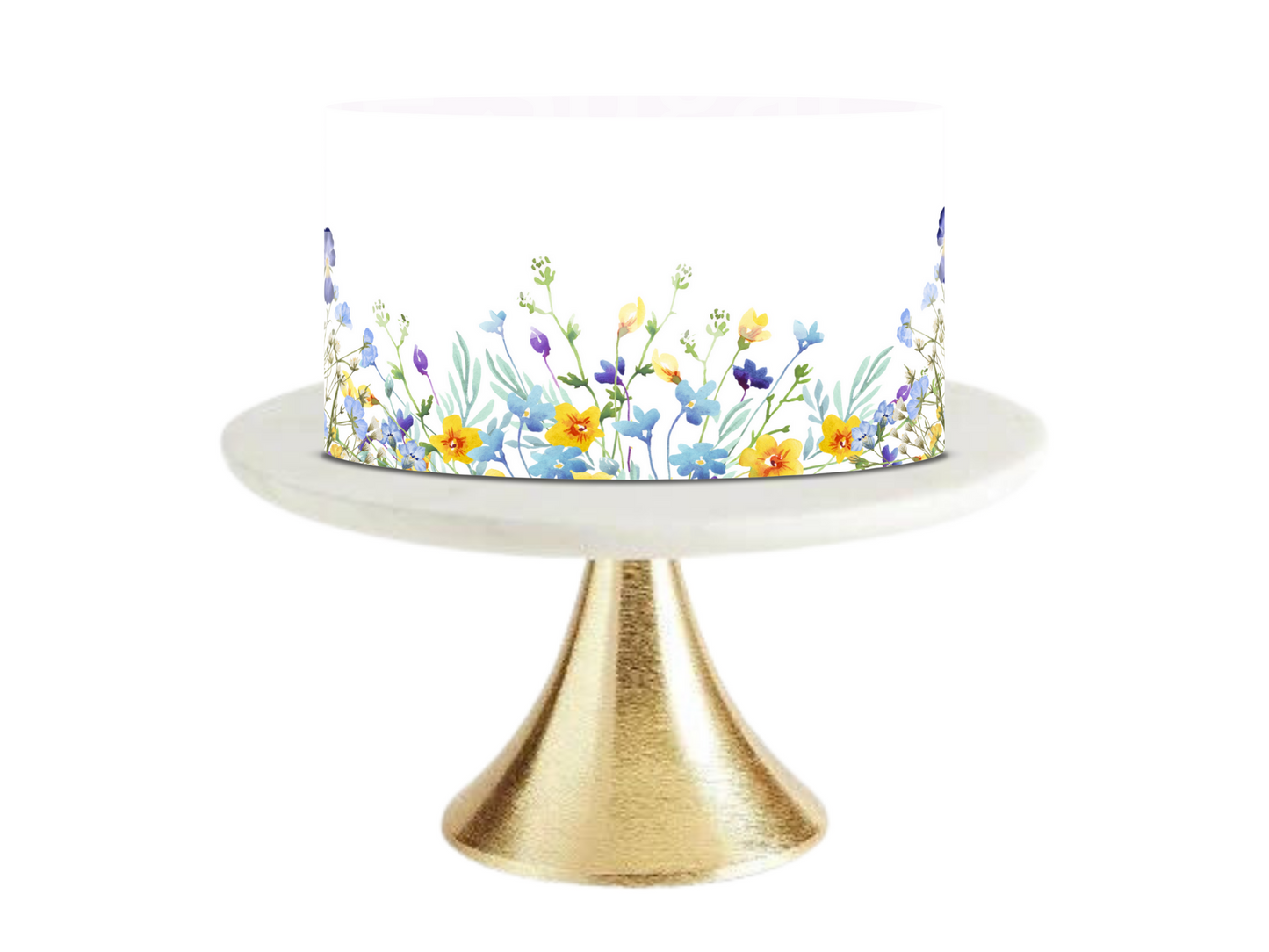 Spring Bridal Shower, Spring Baby Shower, Cake Topper, Floral Cake Topper, Spring Flowers, Summer Cake Topper