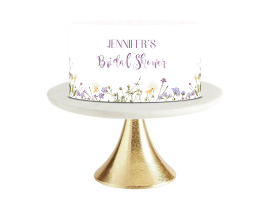 Spring Bridal Shower, Spring Baby Shower, Cake Topper, Floral Cake Topper, Spring Flowers, Summer Cake Topper