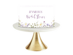 Spring Bridal Shower, Spring Baby Shower, Cake Topper, Floral Cake Topper, Spring Flowers, Summer Cake Topper