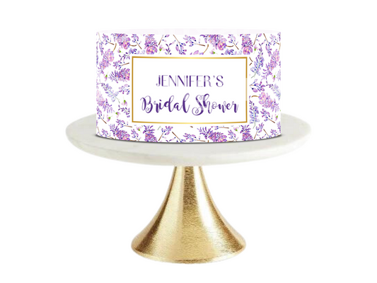 Spring Bridal Shower, Spring Baby Shower, Cake Topper, Floral Cake Topper, Spring Flowers, Summer Cake Topper