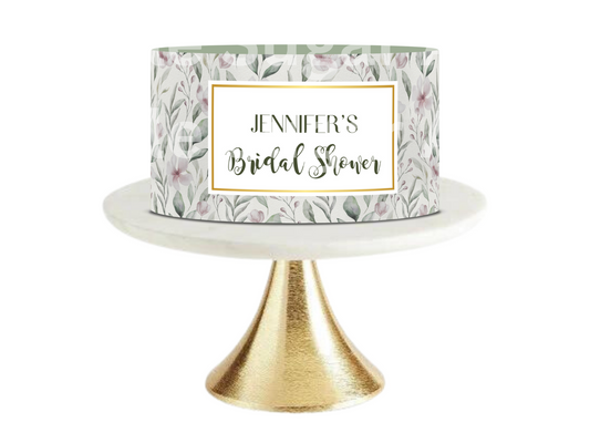 Spring Bridal Shower, Spring Baby Shower, Cake Topper, Floral Cake Topper, Spring Flowers, Summer Cake Topper