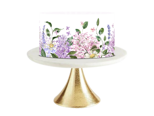 Spring Bridal Shower, Spring Baby Shower, Cake Topper, Floral Cake Topper, Spring Flowers, Summer Cake Topper