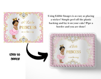 Princess Baby Shower Cake Topper