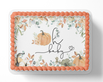 oh baby cake topper