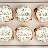 safari cupcake topper