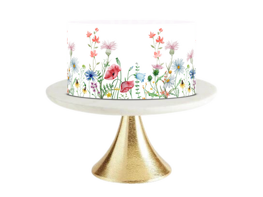 Spring Bridal Shower, Spring Baby Shower, Cake Topper, Floral Cake Topper, Spring Flowers, Summer Cake Topper