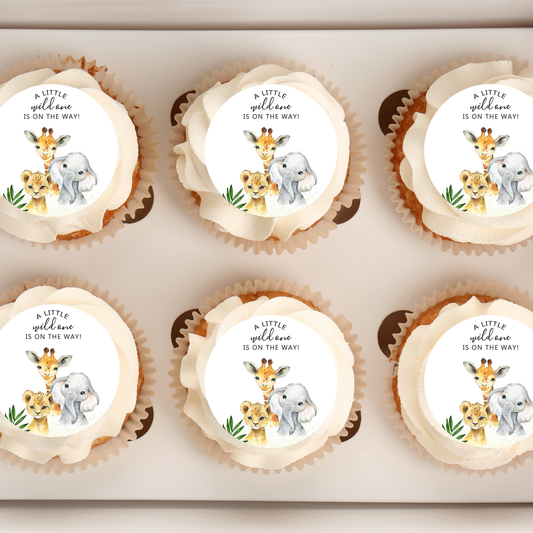 safari cupcake toppers