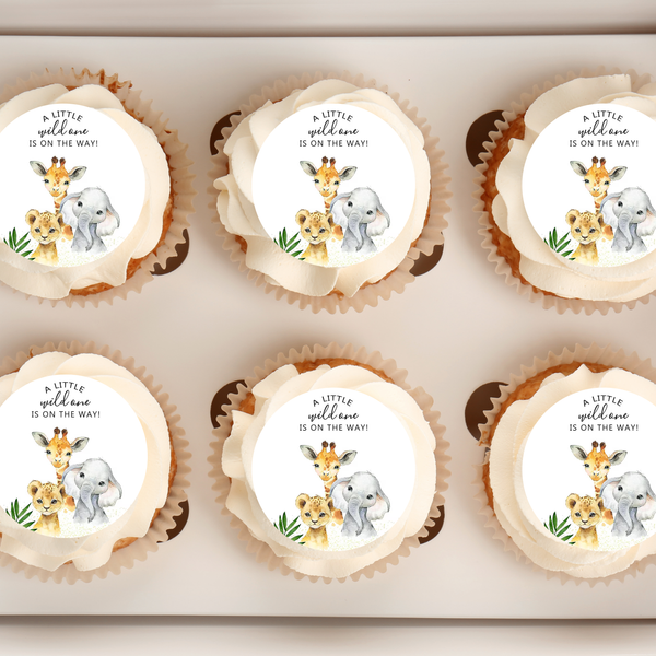 safari cupcake toppers